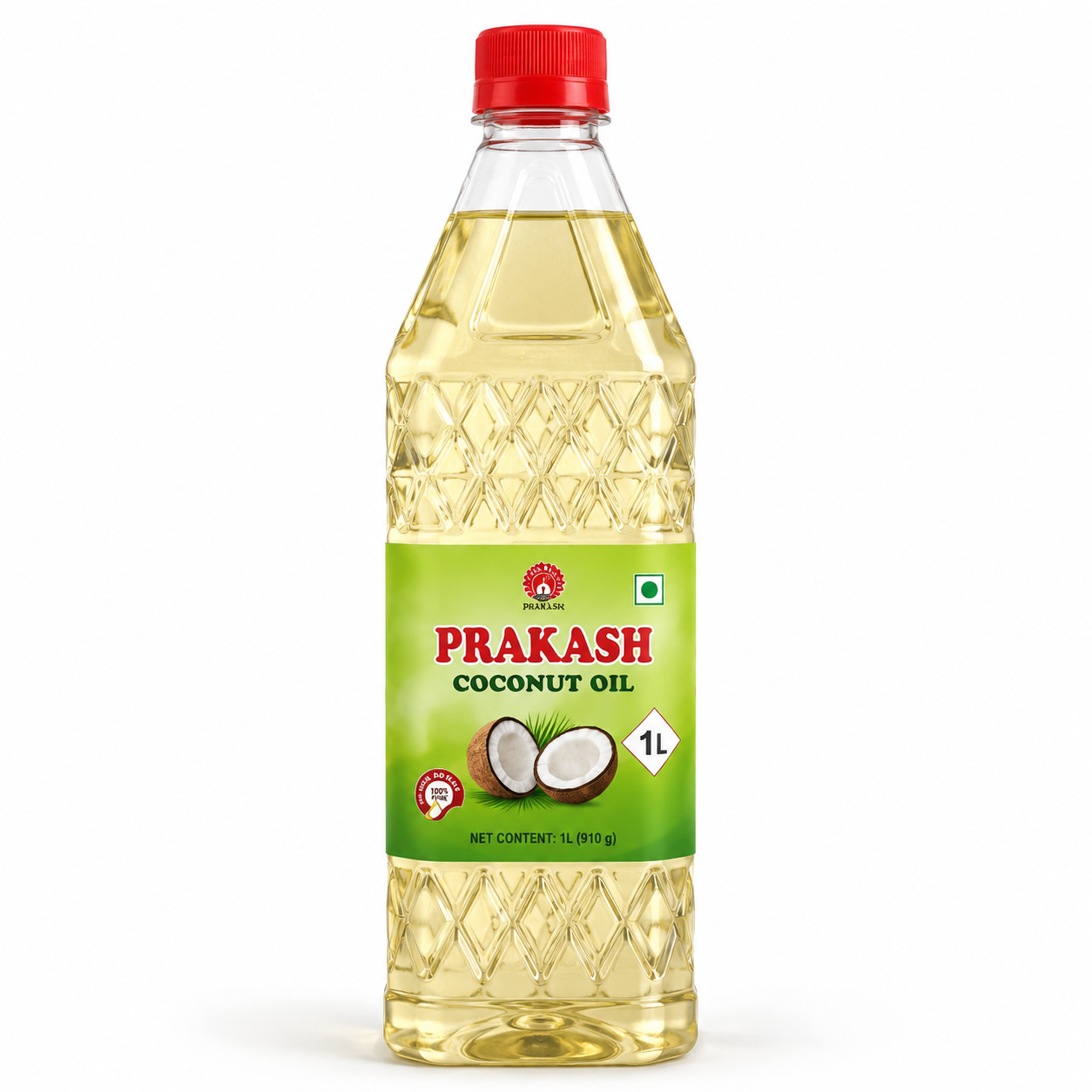 Prakash Coconut Oil 1L(bottle)