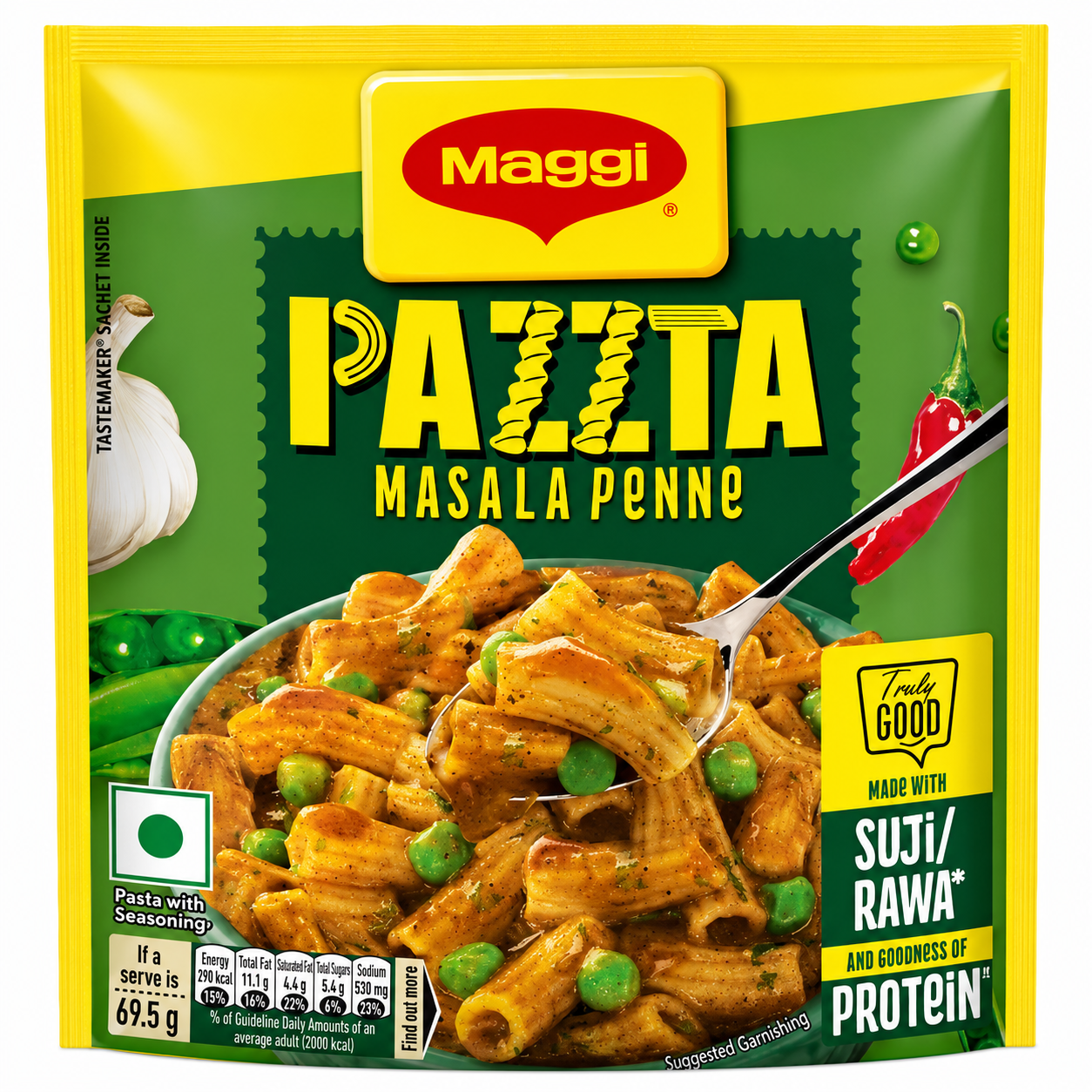 MAGGI PAZZTA Masala Penne Pasta, Instant Pasta