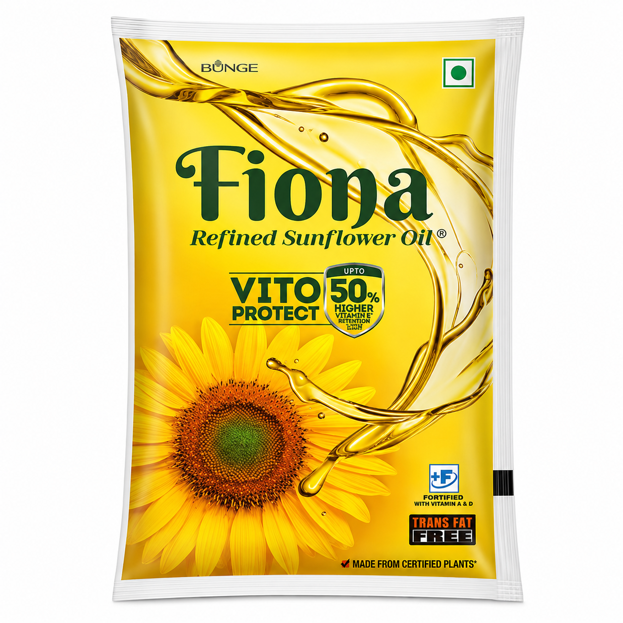 Fiona Refined Sunflower Oil 500ml