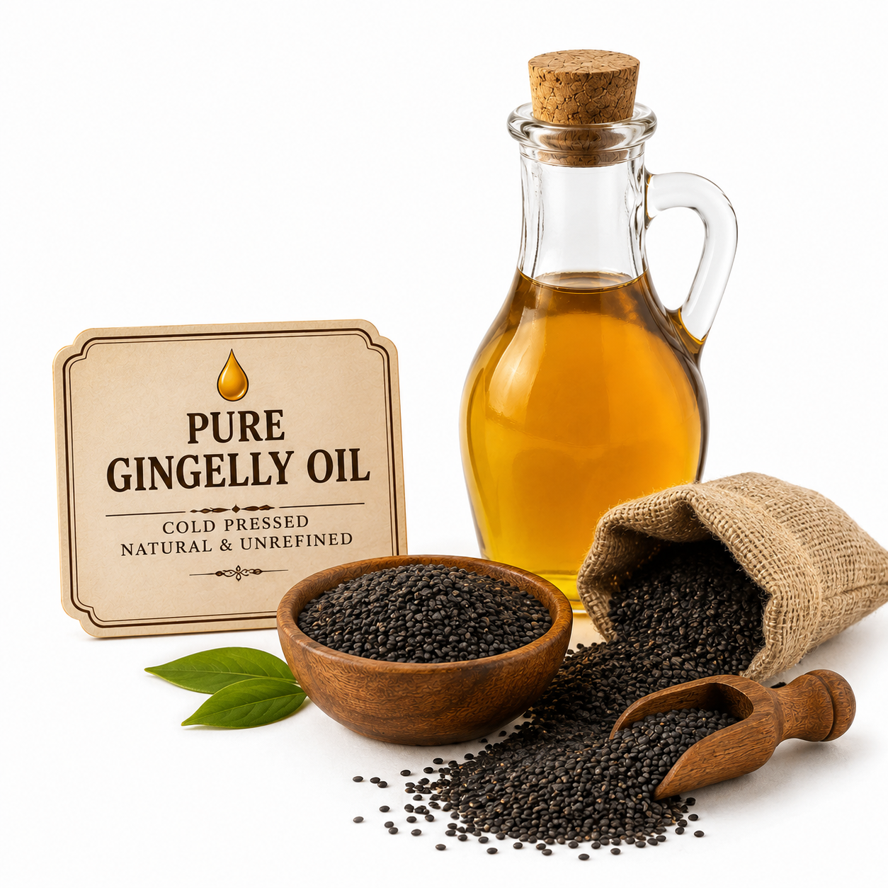 Pure gingelly oil