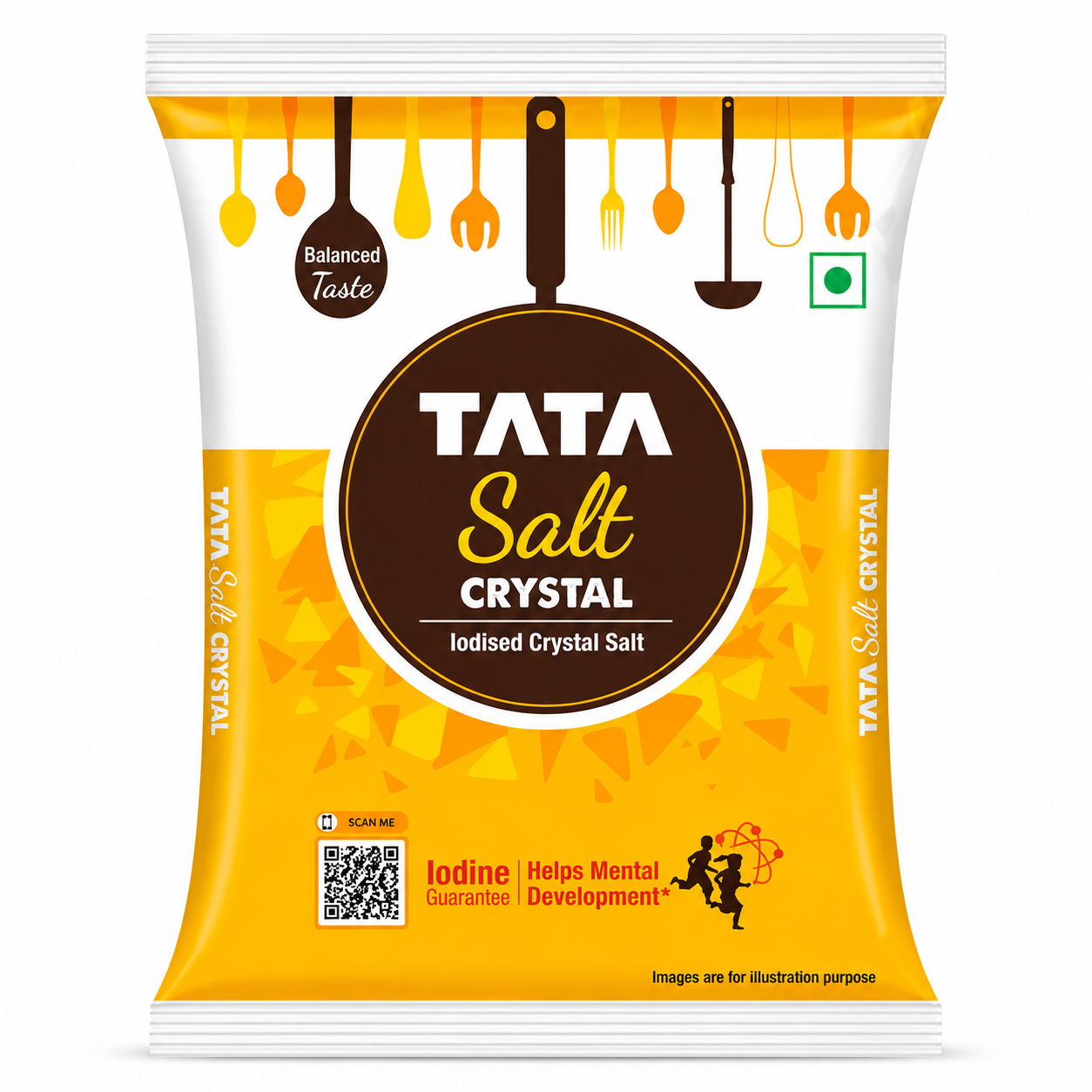 Tata Salt Iodised Crystal Salt/Uppu, 1 kg