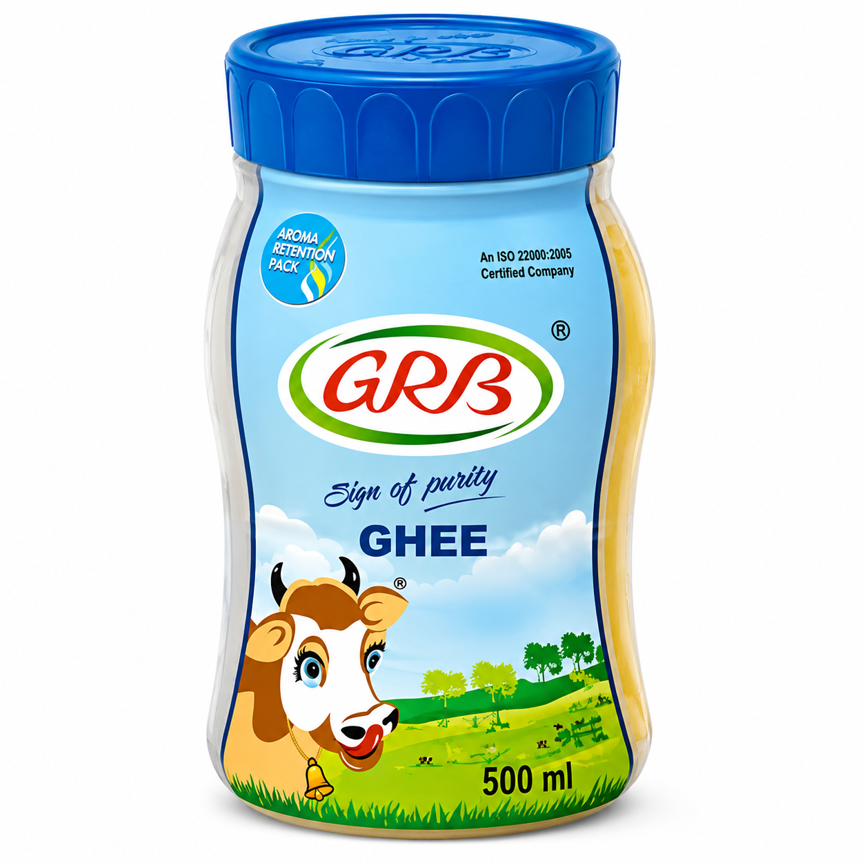 GRB Ghee Bottle, 500Ml