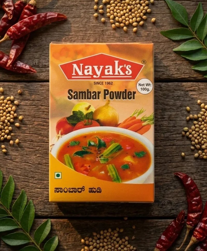 Nayaks Sambar Powder – 100g
