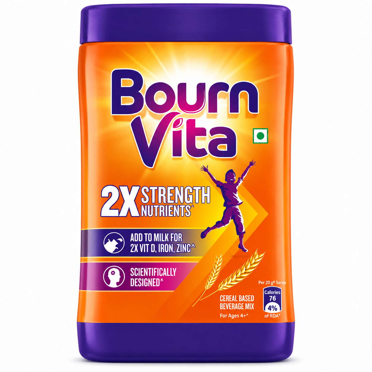 Bournvita Chocolate Nutrition Drink, 500 g Pouch